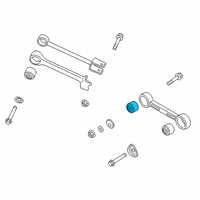 OEM Kia K900 Bush-Rr Assist Arm Diagram - 55257J6000