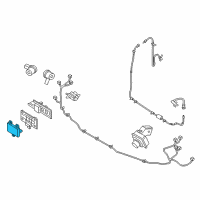 OEM Lincoln Navigator Sensor Diagram - H1BZ-9E731-F