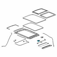 OEM 2019 Cadillac XT5 Motor Diagram - 84601775