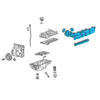 OEM 2017 Chevrolet Cruze Intake Manifold Diagram - 55505747