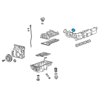 OEM 2018 Chevrolet Cruze Intake Manifold Gasket Diagram - 55580214