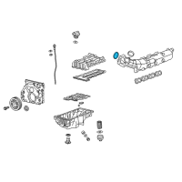 OEM 2019 Chevrolet Cruze Gasket Diagram - 55577047