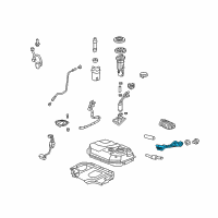 OEM 2008 Honda S2000 Pipe, Fuel Filler Diagram - 17660-S2A-A50