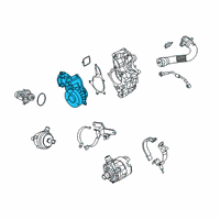 OEM 2022 BMW M4 COOLANT PUMP, MECHANICAL Diagram - 11-51-8-094-658