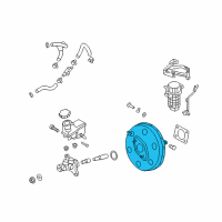 OEM Kia Optima Booster Assembly-Brake Diagram - 59110C1050