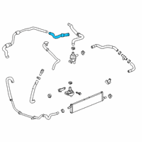 OEM 2018 Buick LaCrosse Rear Hose Diagram - 23127047