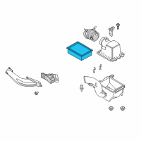 OEM 2019 Ford Transit Connect Filter Element Diagram - CJ5Z-9601-A