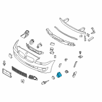 OEM BMW 528i Ultrasonic Sensor Tiefgruen Diagram - 66-20-9-233-033