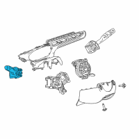 OEM 2020 Chevrolet Bolt EV Signal Switch Diagram - 84945500