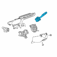 OEM Chevrolet Bolt EV Wiper Switch Diagram - 39128808