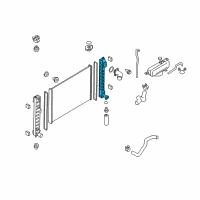 OEM 2016 Infiniti Q70 Tank-Radiator, RH Diagram - 21412-1MA0A