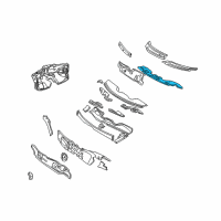 OEM 2001 Dodge Intrepid SILENCER-Dash Panel-Engine COMPARTME Diagram - 4580622AC