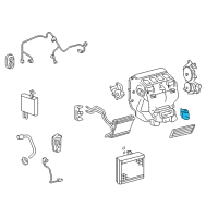 OEM Toyota Avalon Actuator Diagram - 87106-07150