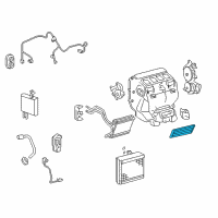 OEM 2018 Toyota Avalon Auxiliary Heater Diagram - 87710-06010