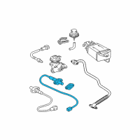 OEM 2002 Toyota Tacoma Oxygen Sensor Diagram - 89465-09340