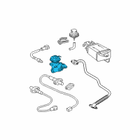 OEM 1996 Toyota Tacoma Valve Assy, EGR Diagram - 25620-62060