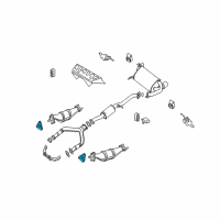 OEM 2008 Infiniti M35 Gasket Diagram - 20813-AL50A