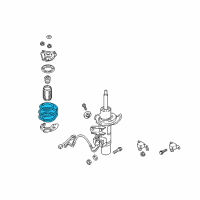 OEM 2018 Kia Stinger Front Spring Diagram - 54630J5100