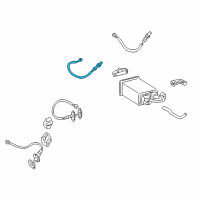 OEM 2003 Toyota Sequoia Front Oxygen Sensor Diagram - 89465-0C140