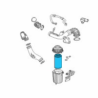 OEM 2021 Ram ProMaster 3500 Filter-Air Diagram - 52022424AA