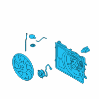 OEM Kia Blower Assembly Diagram - 253801W612