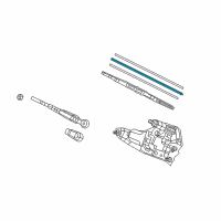 OEM 2021 Honda CR-V Rubber, Blade (300MM) Diagram - 76722-TRN-H01