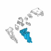 OEM 2021 Lexus LS500 Holder, Connector Diagram - 82666-50770