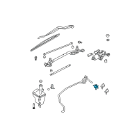 OEM 2002 Nissan Sentra Tee-Tube Diagram - 28937-17V00