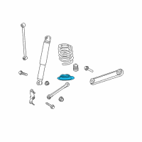 OEM Chrysler Aspen INSULATOR-Spring Diagram - 52113267AA