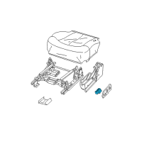 OEM Chevrolet Silverado 1500 Classic Switch Diagram - 12450166