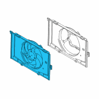 OEM 2021 BMW i3 Fan Housing Diagram - 17-42-8-642-143