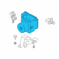 OEM 2015 Ford Transit Connect ABS Control Unit Diagram - DV6Z-2C405-D