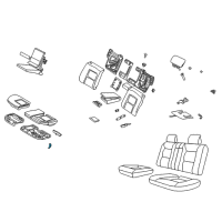 OEM 1998 Dodge Neon STRUT-Rear Suspension Diagram - 4656070