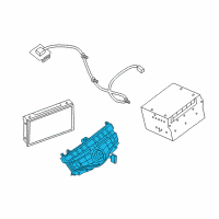 OEM Infiniti QX60 Switch Assy-Its & Audio Diagram - 28395-9NJ1A