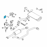 OEM 2019 Ford EcoSport Catalytic Converter Gasket Diagram - CM5Z-9450-A