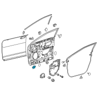 OEM Lexus RX450h Seal, Door Dust Proof Diagram - 67837-0E060