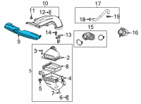 OEM Buick Encore GX BAFFLE ASM-INT AIR Diagram - 60002343