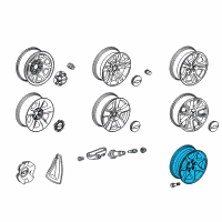 OEM 2015 GMC Yukon XL Spare Wheel Diagram - 20942019
