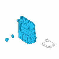 OEM 2013 Kia Forte Cover-Valve Body Diagram - 452803B811