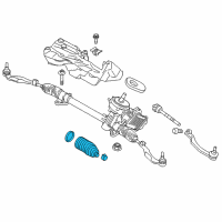 OEM 2019 BMW i3 Repair Kit Bellows Diagram - 32-10-6-893-700