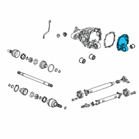 OEM Chevrolet Camaro Cover Asm-Rear Axle Housing Diagram - 20993944