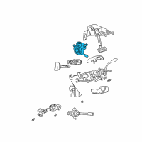 OEM Chrysler Aspen Switch-Multifunction Diagram - 56049823AB