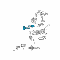 OEM Dodge Ram 1500 Van None-Ignition Lock Diagram - 5018702AA