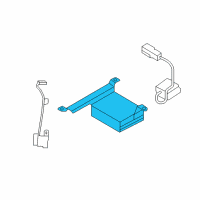 OEM Infiniti Q70L Controller Assy-Active Noise Diagram - 281D1-4AM0A