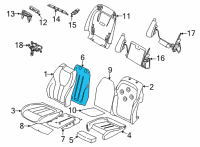 OEM BMW X7 Heater Element For Sport Bac Diagram - 52-10-7-443-479