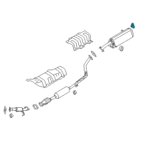 OEM Kia Soul Hanger Diagram - 287604A700