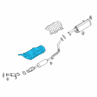 OEM Kia Soul Protector-Heat Front Diagram - 287912K250