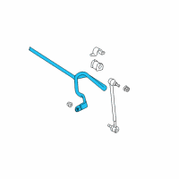 OEM 2008 Toyota Camry Stabilizer Bar Diagram - 48811-06150