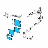 OEM 2020 Jeep Wrangler Module-Cooling Diagram - 68272750AF