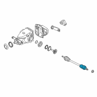 OEM 2008 BMW M3 Repair Kit Bellows, Exterior Diagram - 33-21-3-421-366